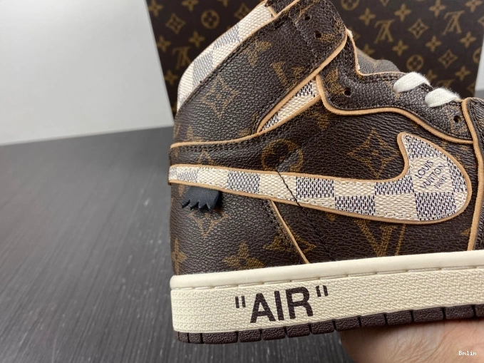 Bmlin shoes LV 1 OFF-WHITE Air Jordan x 0808